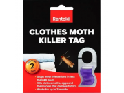 Rentokil Clothes Moth Killer Tag (contains 2)